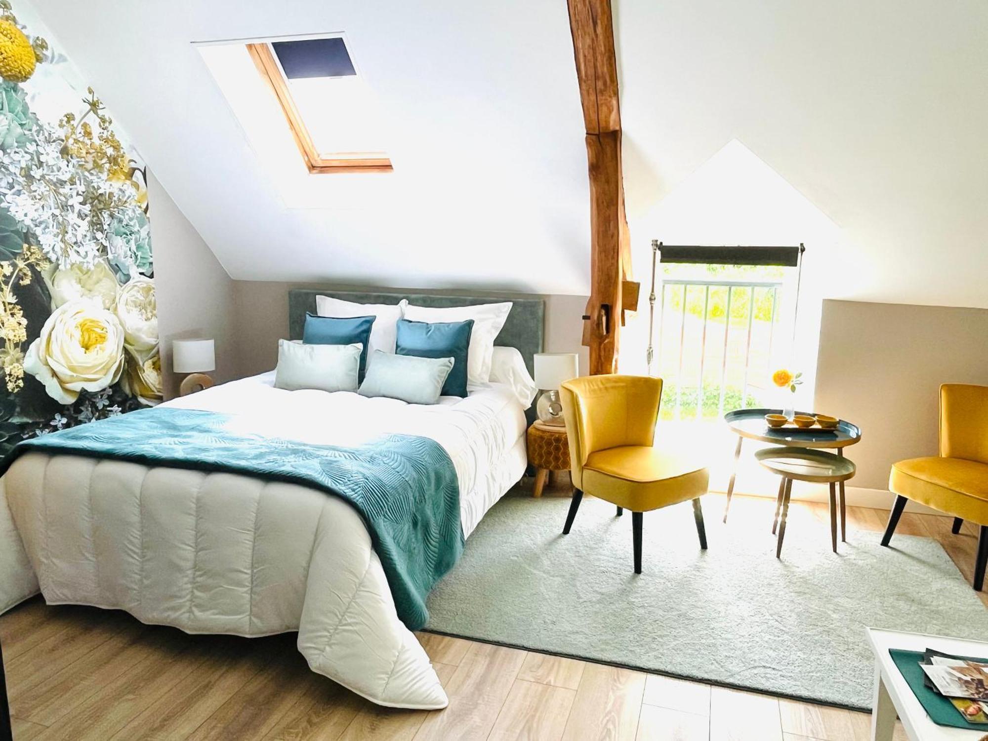 Le Clos Des Roses Chambres Et Tables D Hotes Meusnes Bagian luar foto