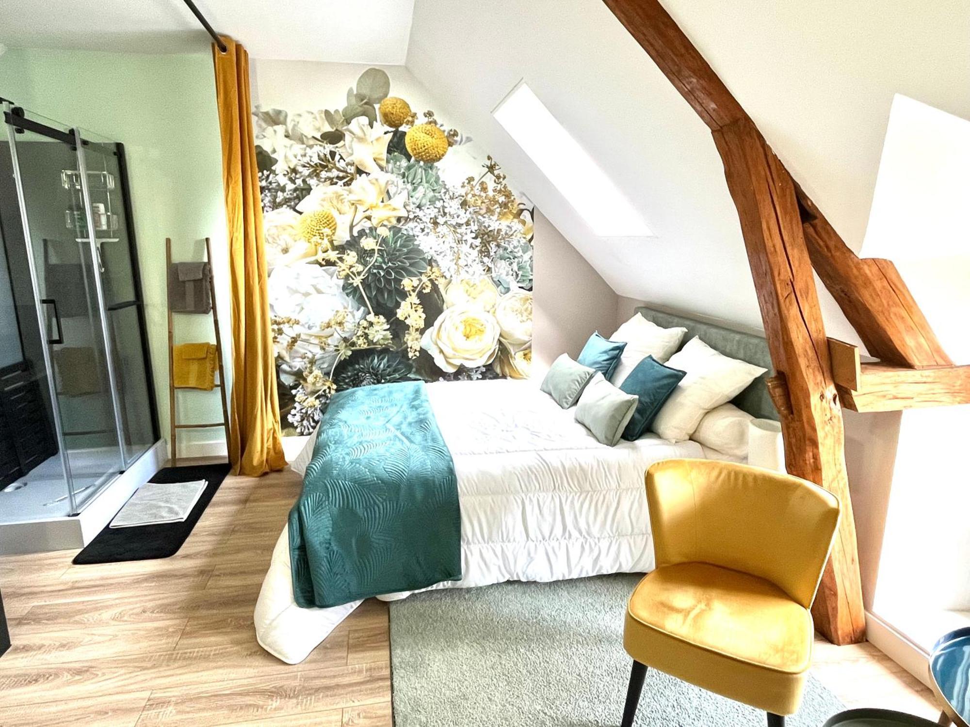 Le Clos Des Roses Chambres Et Tables D Hotes Meusnes Bagian luar foto